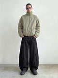 arc seam barrel jean