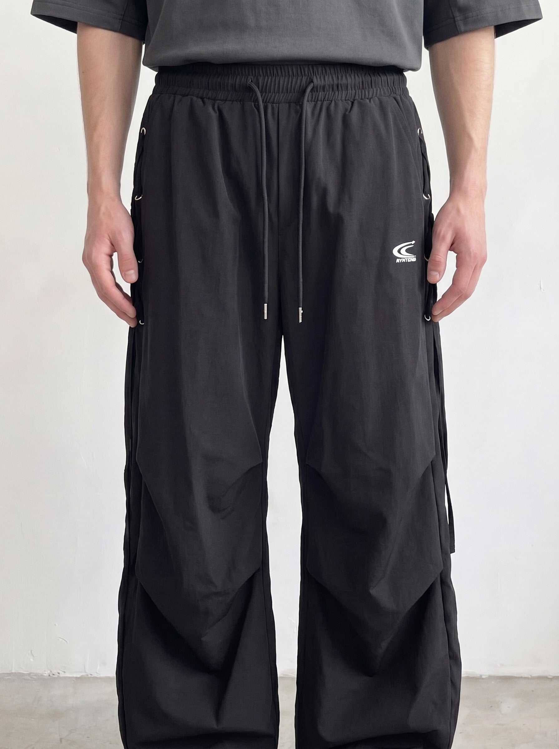grommet parachute pant