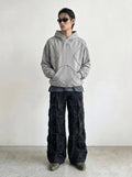 wax crinkle jean