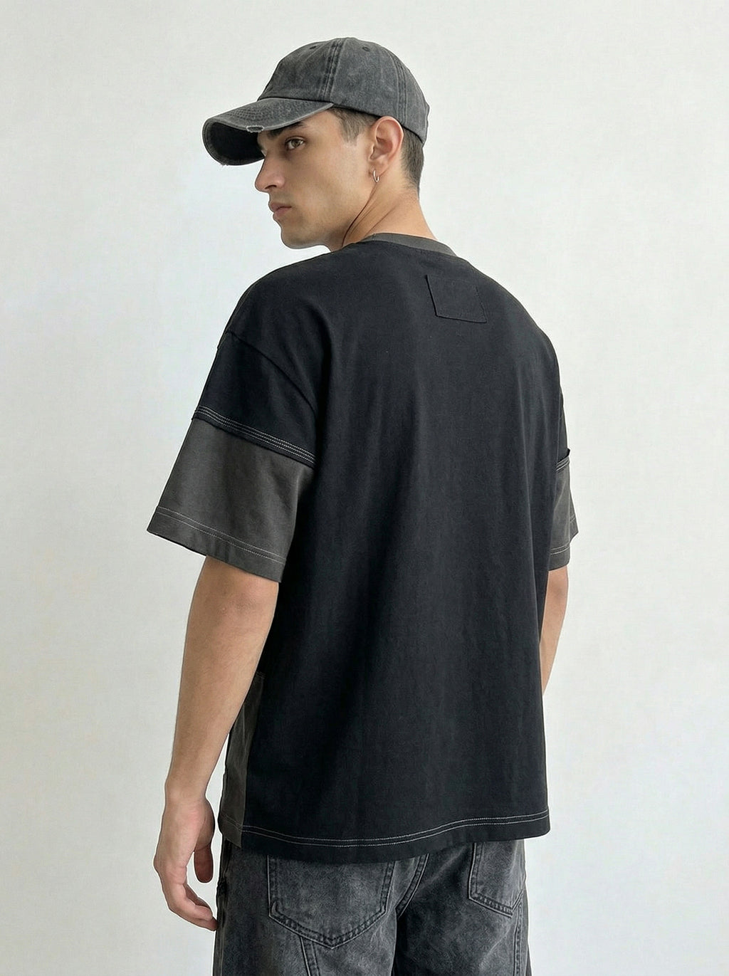 Patchwork Block Tee