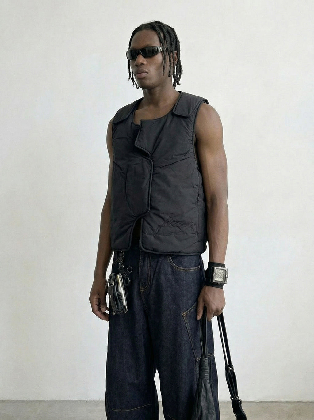 Washed Tactical Cargo Vest