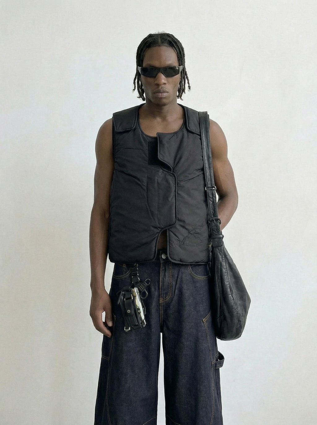 Washed Tactical Cargo Vest