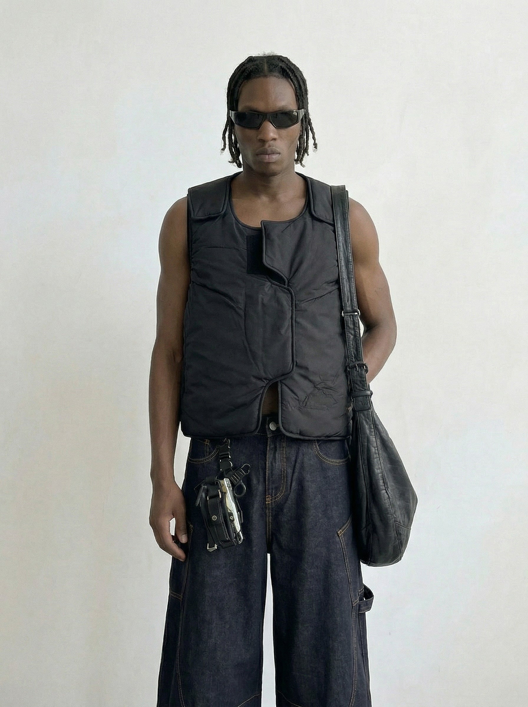 Washed Tactical Cargo Vest