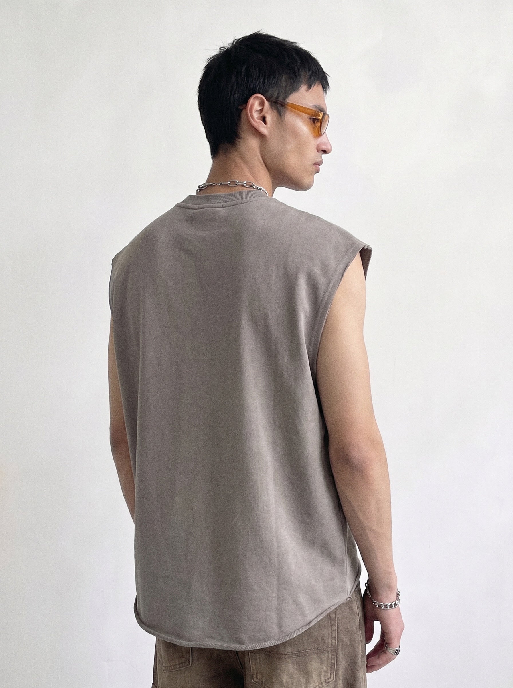 structured cut vest