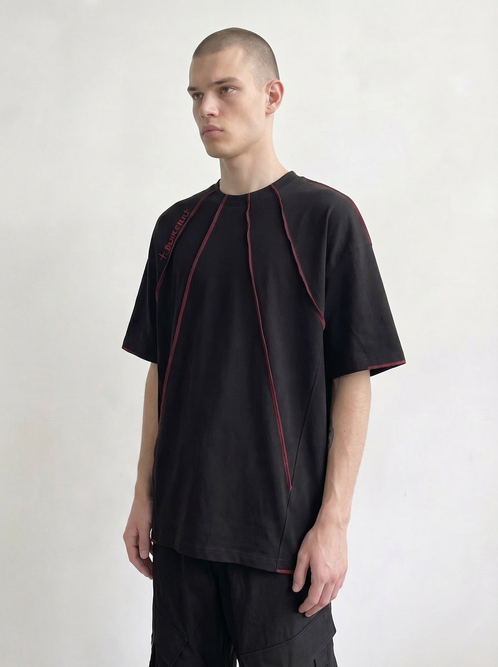 seam panel tee