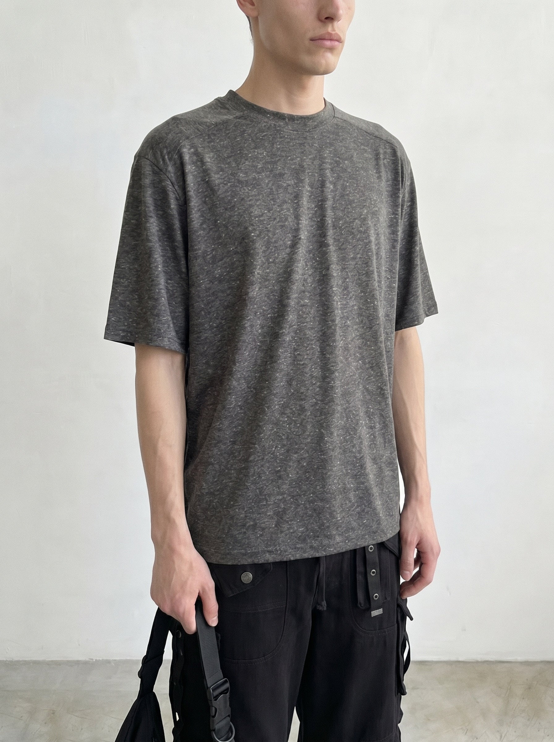 marl raglan tee