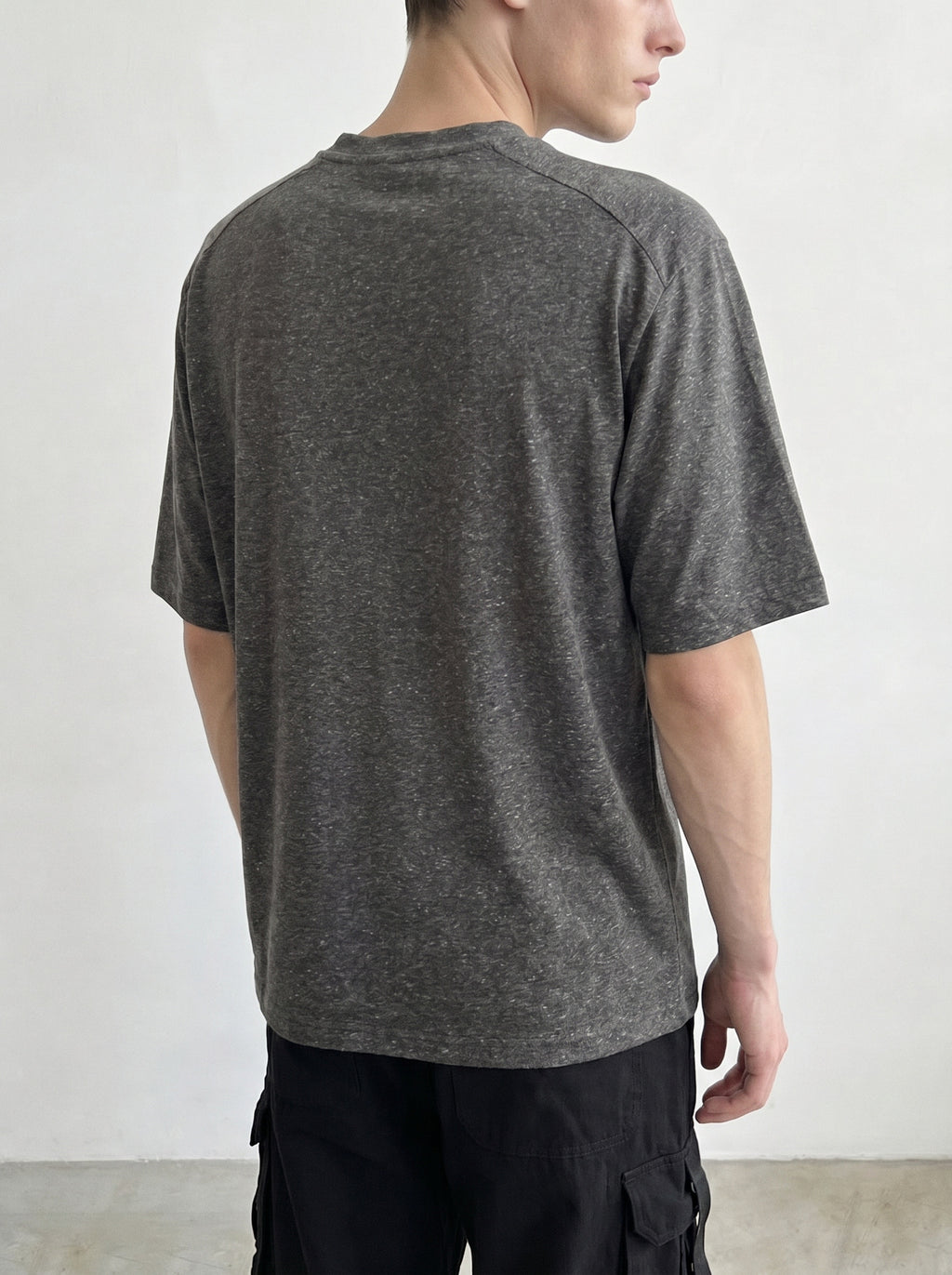 marl raglan tee